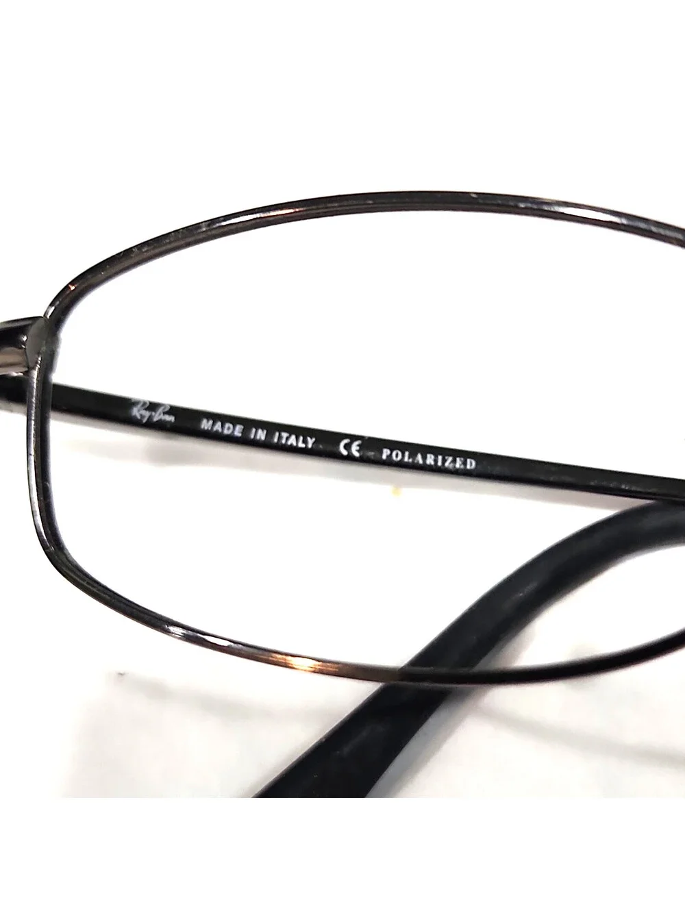 Ray Ban RB3198 014/81 Gunmetal Sleek Sunglasses Frame Only 55-18 Italy